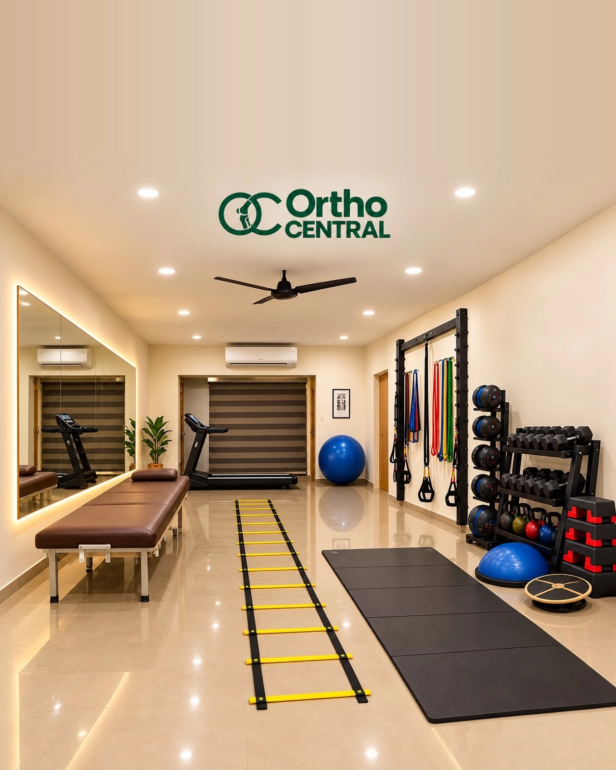 Fitness centre facility